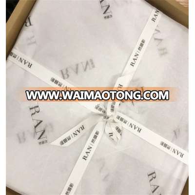 17 gsm custom size white tissue wrapping soft tissue paper wholesale custom wrapping paper