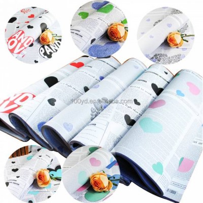 Cheap Custom Printed Newsprint Packaging Wrapping Paper